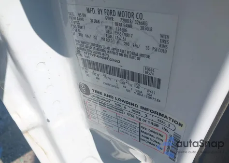 2009 Ford F-150 Fx4/King Ranch/Lariat/Platinum/Xl/Xlt from USA, damaged, VIN 1FTPW14V49FB30463